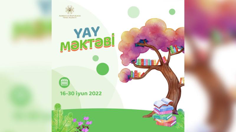 Şagirdlər üçün ödənişsiz yay məktəbi başlayıb
