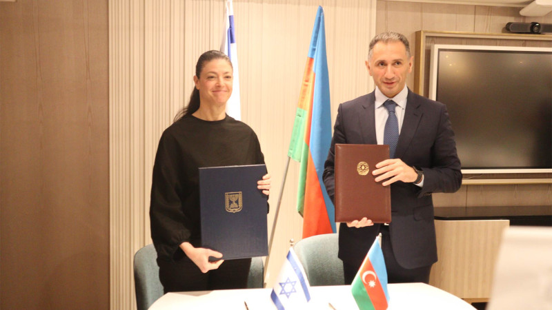 Azərbaycan İsraillə hava əlaqələri haqqında saziş imzalayıb