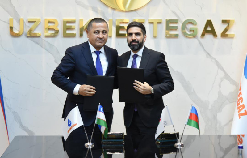 SOCAR və Özbəkneftqaz arasında yol xəritəsi imzalanıb