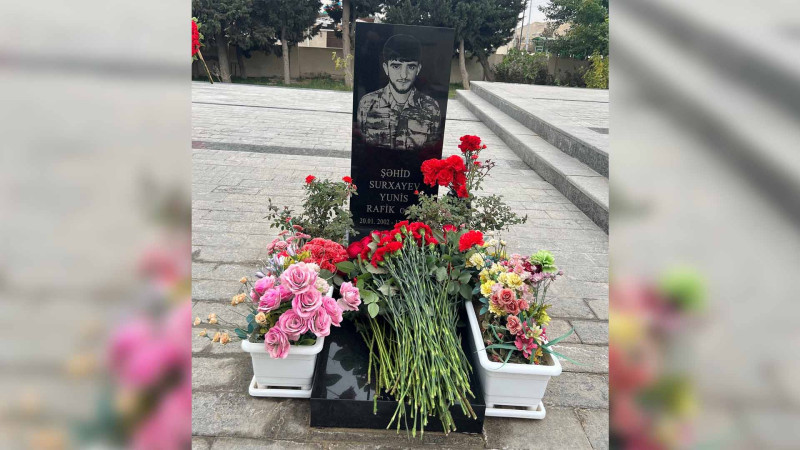 Lökbatanda 18 yaşında şəhid olan hərbçimizin anım mərasimi keçirilib