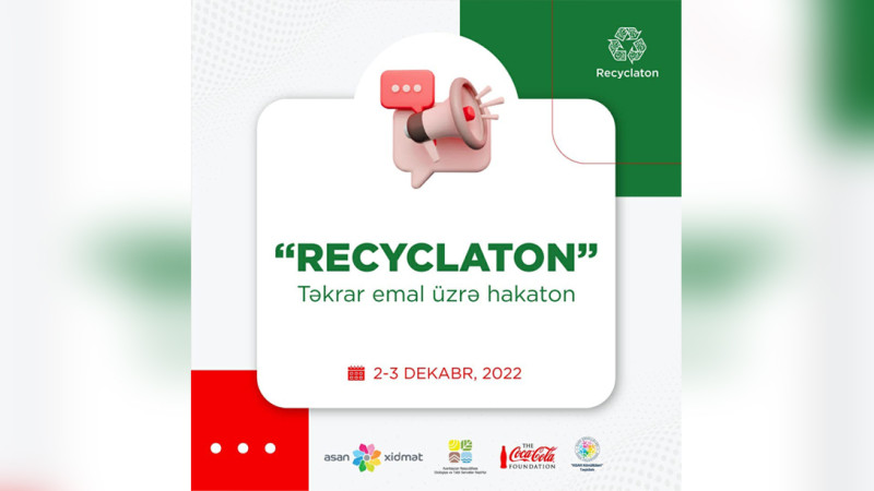 Azərbaycanda ilk dəfə tullantıların azaldılması üzrə hakaton keçiriləcək