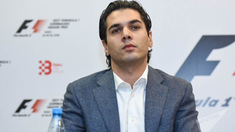 Azad Rəhimovun oğlu “Formula 1” yarışlarının icraçı direktoru vəzifəsindən azad edilib