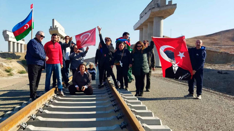 Türkiyəli səyyahlar Cəbrayılda səfərdədirlər