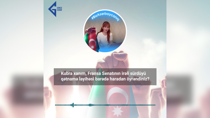 Petisiyanın təşəbbüskarı və həmmüəllifi Kubra Ələkbərova müsahibə verib