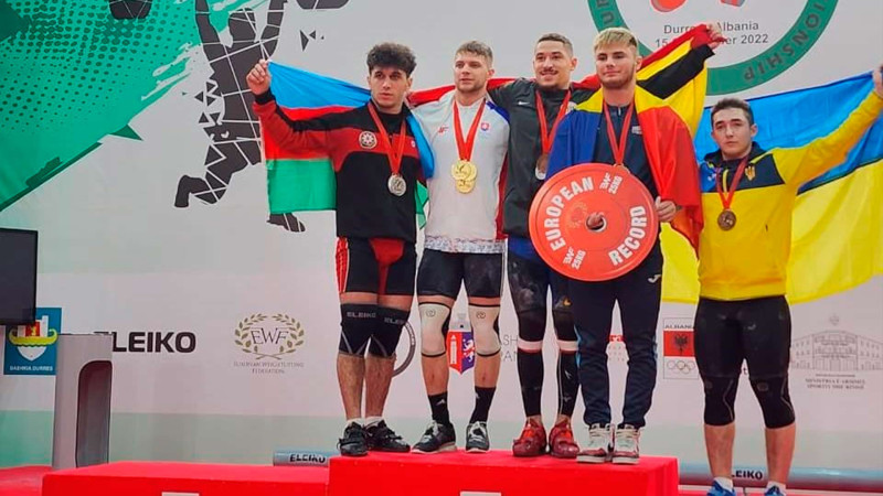 Avropa çempionatında Azərbaycan ağırlıqqaldıranı iki gümüş medal qazanıb