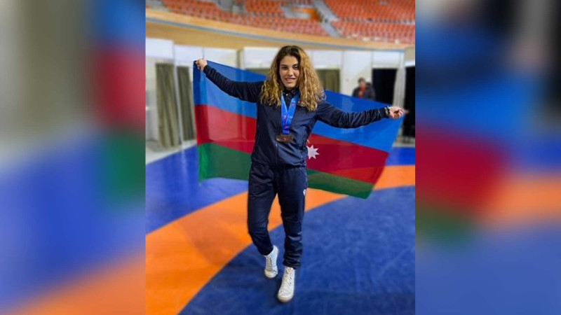 Azərbaycan güləşçisi dünya çempionatında gümüş medal qazanıb