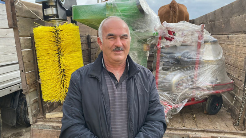 Bir qrup şəhid ailəsi və müharibə veteranı üçün heyvandarlıq təsərrüfatları yaradıldı