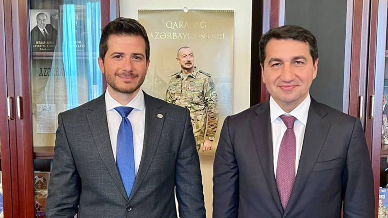 İsrail səfiri Prezidentin köməkçisi ilə görüşüb