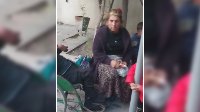 DİN: 4 azyaşlını dilənçiliyə sövq edən qadın saxlanılıb