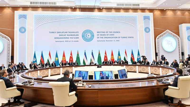Azərbaycan Prezidenti Türk Dövlətləri Təşkilatının IX Zirvə Görüşündə çıxış edib