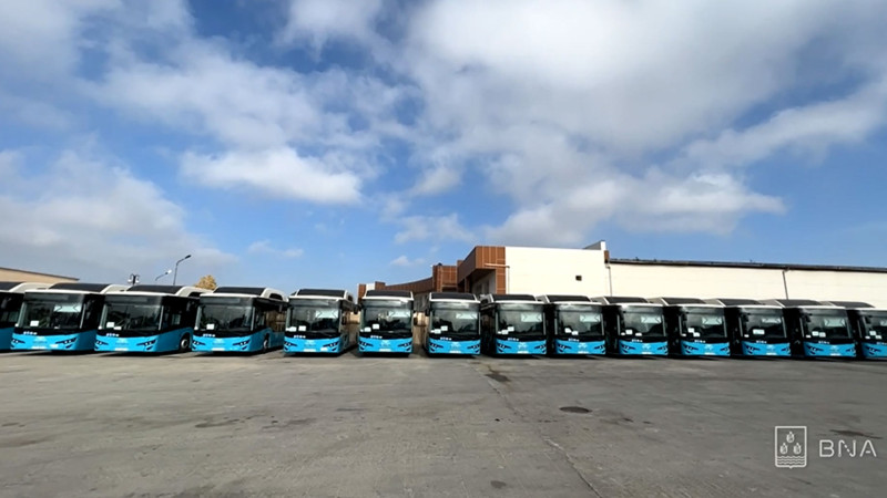 Bakıda daha 25 ədəd 12 metrlik avtobus xəttə buraxılacaq