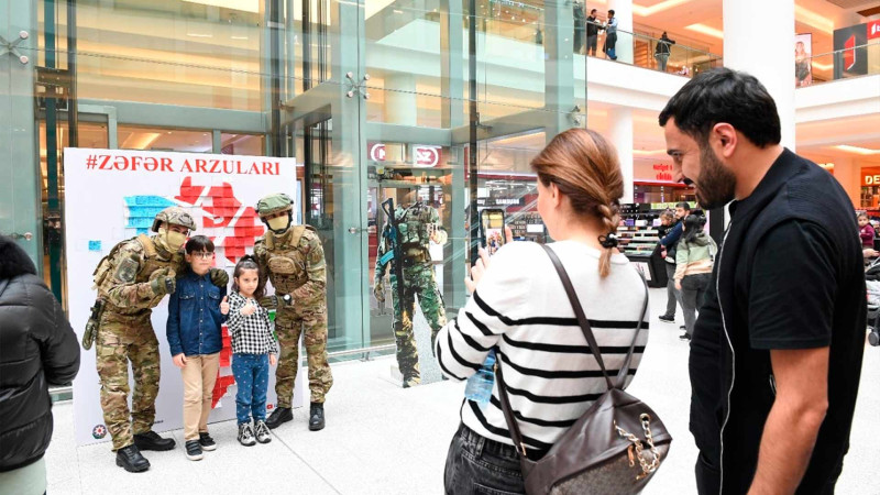 Bakıda “Zəfər arzuları” adlı sosial aksiya təşkil edilib