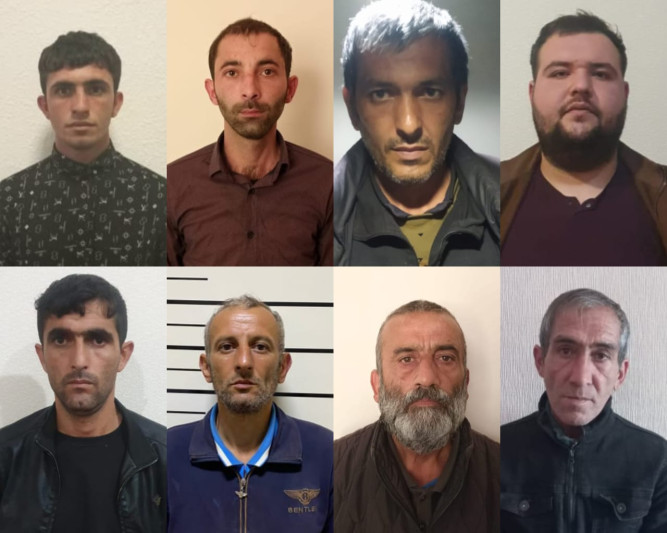 DİN: Yevlaxda 8 nəfər saxalanılıb