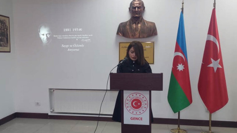 Gəncədə Mustafa Kamal Atatürklə bağlı anım tədbiri keçirilib