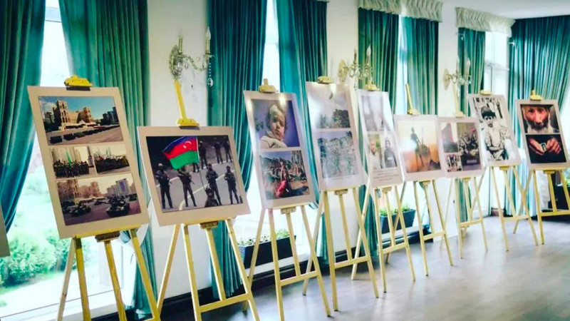 Bişkəkdə Qarabağın işğaldan azad edilməsnə həsr olunmuş fotosərgi təşkil olunub