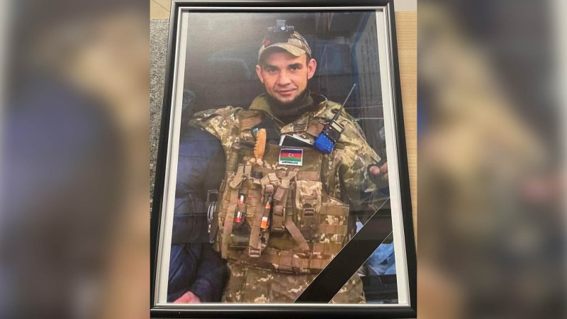 Daha bir Azərbaycan əsilli hərbçi Ukraynada şəhid olub