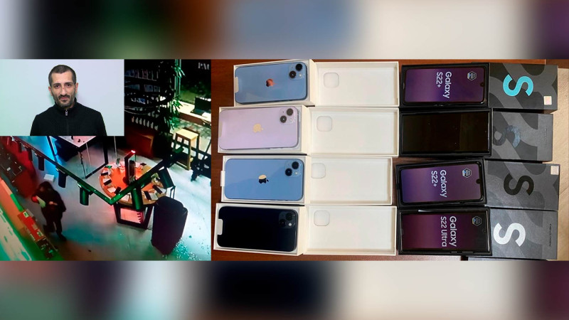 Bakıda mağazadan 24 min manatlıq mobil telefon oğurlanıb