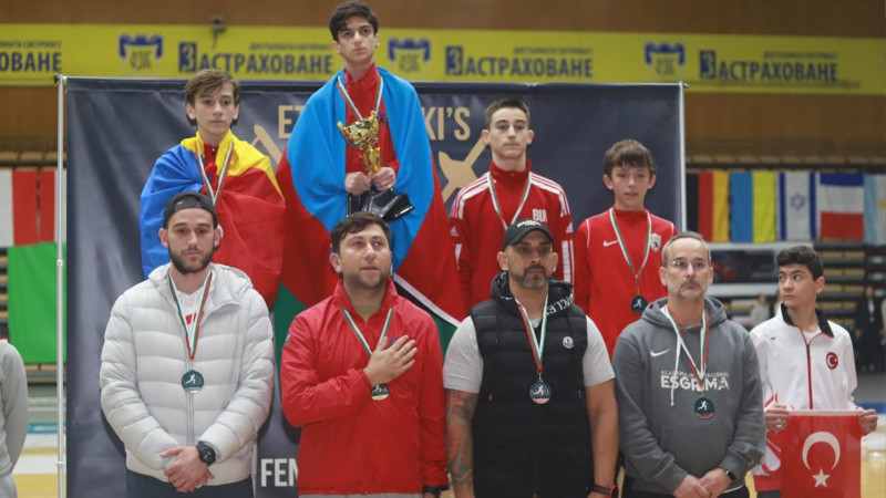 Azərbaycan qılıncoynadanı beynəlxalq turnirdə qızıl medal qazanıb