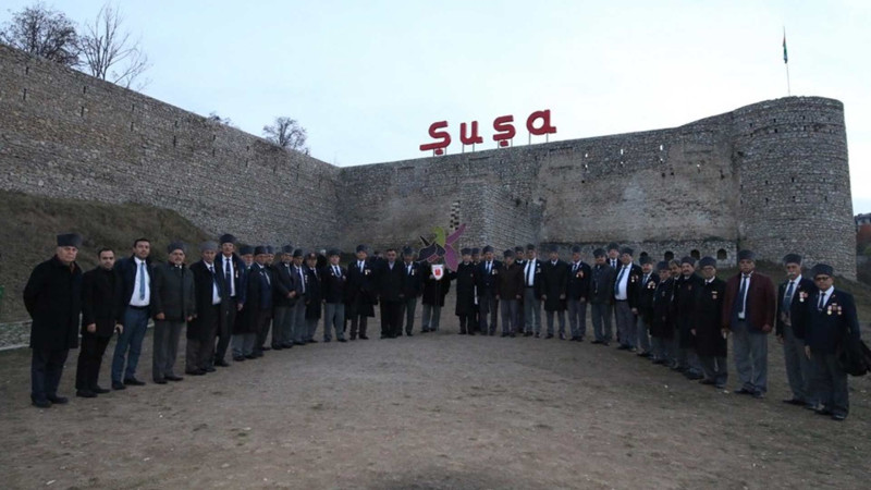 Türk qazilər Şuşaya səfər ediblər