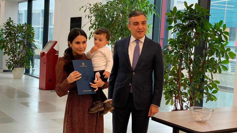 Şəhid ailələri və müharibə əlillərinə daha 50 mənzil təqdim edilib