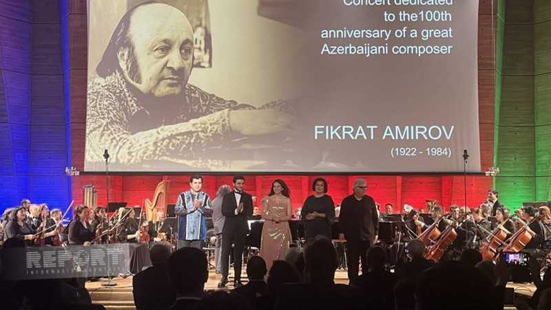 Parisdə Fikrət Əmirovun 100 illiyi qeyd edilib