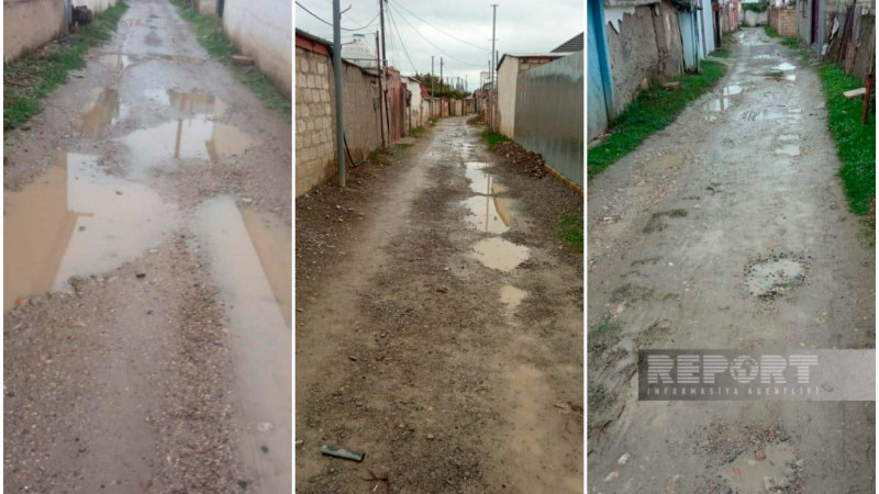 Şabran küçələrinin yollar ancaq avtomobillər üçün “nəzərdə tutulub”