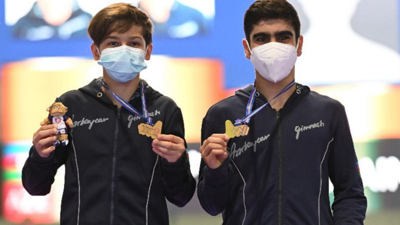 Azərbaycan gimnastları Sofiyada qızıl medal qazanıblar