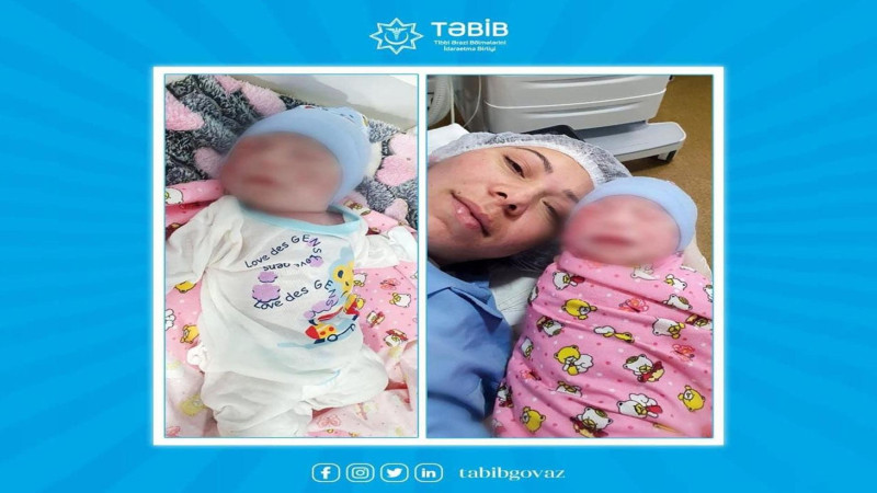 Bərdə terroru nəticəsində həyatını itirən Aysunun adı yeni doğulmuş bacısına verildi