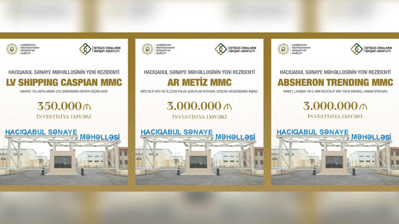 Hacıqabul Sənaye Məhəlləsinə 6 milyon manat yatırım ediləcək