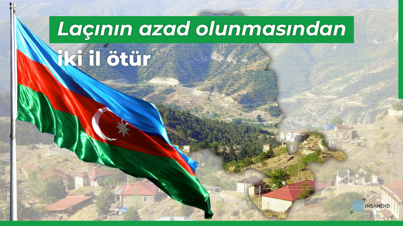 Bu gün Laçın rayonunun azad edilməsindən 2 il ötür