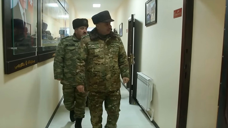 Kəlbəcərdə yeni hərbi obyektlər istifadəyə verilib