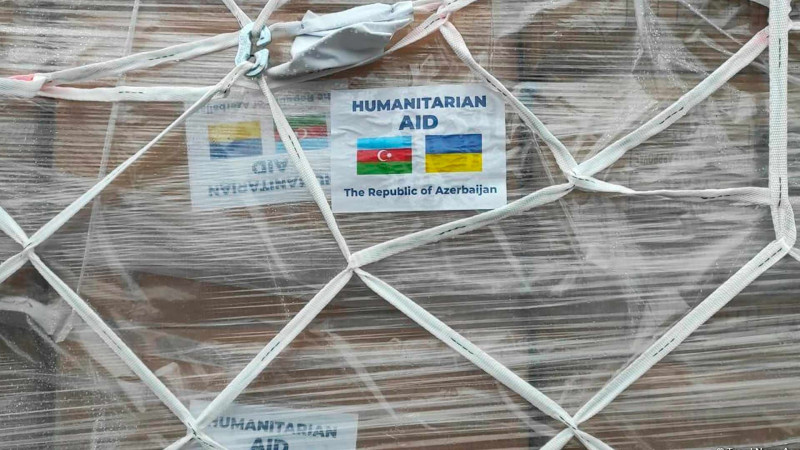 Azərbaycan Ukraynaya növbəti humanitar yardım göndərib