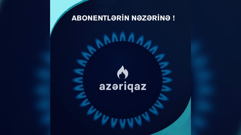 Şəmkir rayonunun qaz təchizatında müvəqqəti fasilə yaranacaq