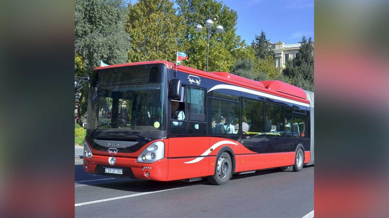Bakıda 168 avtobusun intervalında gecikmələr var