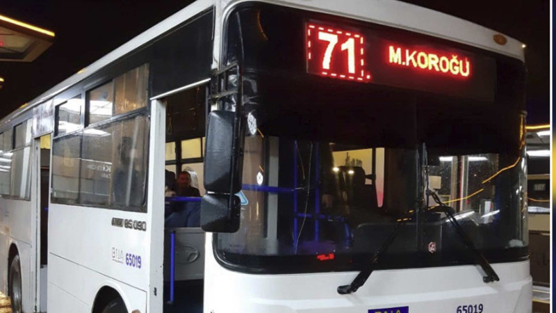 Bakıda 71 nömrəli avtobusun hərəkət sxemi müvəqqəti dəyişdiriləcək