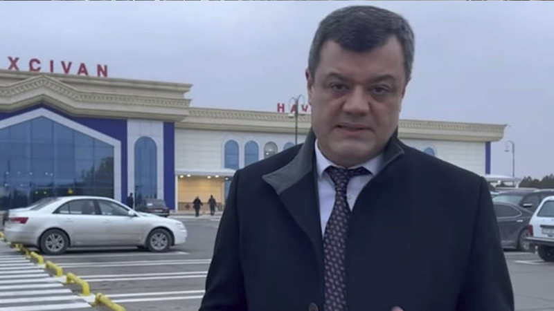 Naxçıvanda jurnalist gözləmədiyi münasibətlə qarşılaşıb