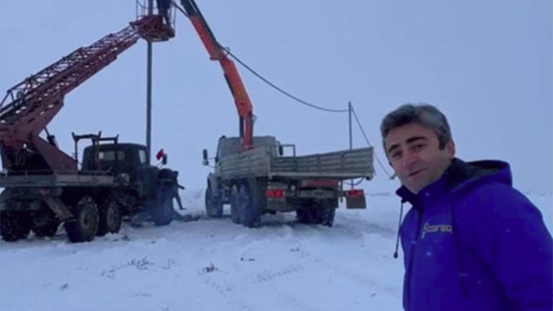 Kəlbəcərin ucqar nöqtələrinə işıq çəkilir