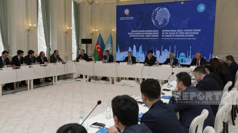 Şuşada TDT-nin diaspor məsələlərinə məsul dövlət qurumları rəhbərlərinin forumu keçirilir