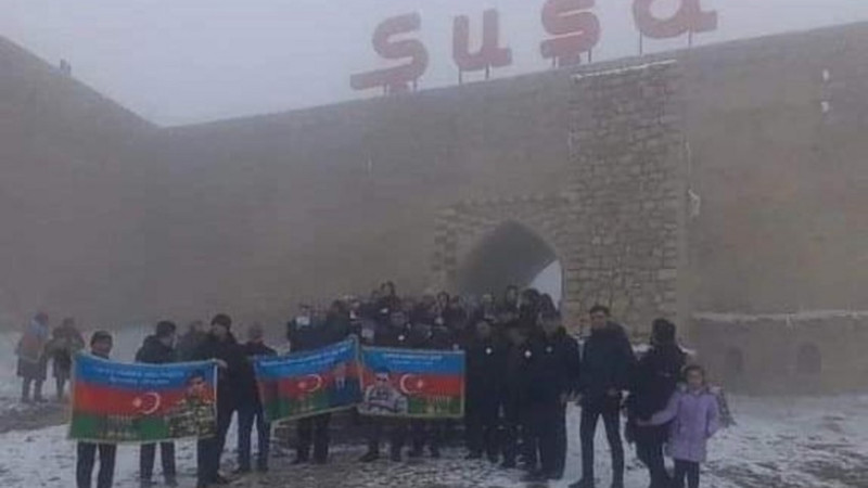 Samuxda yaşayan şəhid valideynləri Şuşa şəhərinə səfər ediblər