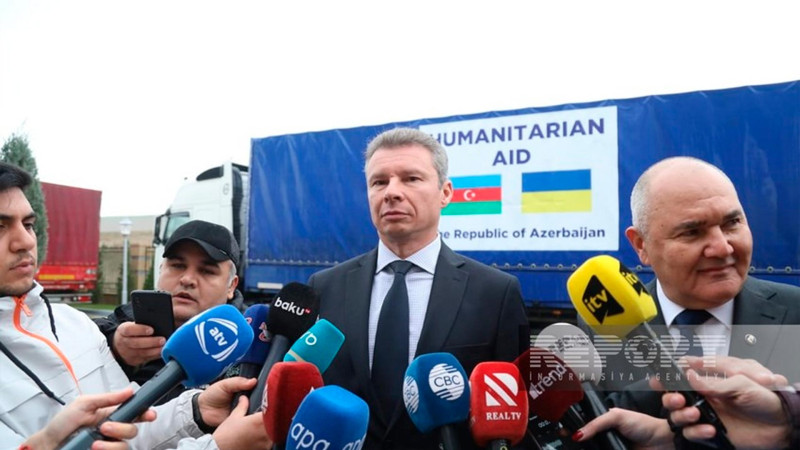 Ukrayna səfiri Azərbaycana təşəkkür edib