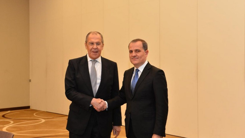 Moskvada Azərbaycan və Rusiya xarici işlər nazirlərinin görüşü keçirilir