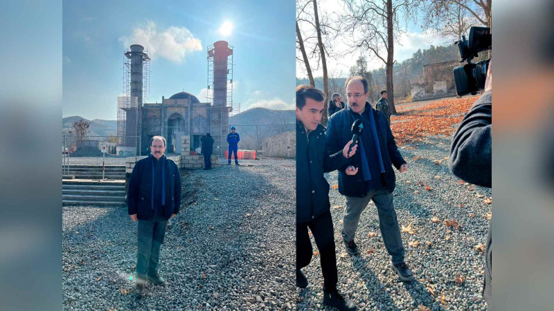 Cahit Bağcı azad olunmuş ərazilərə səfər edib