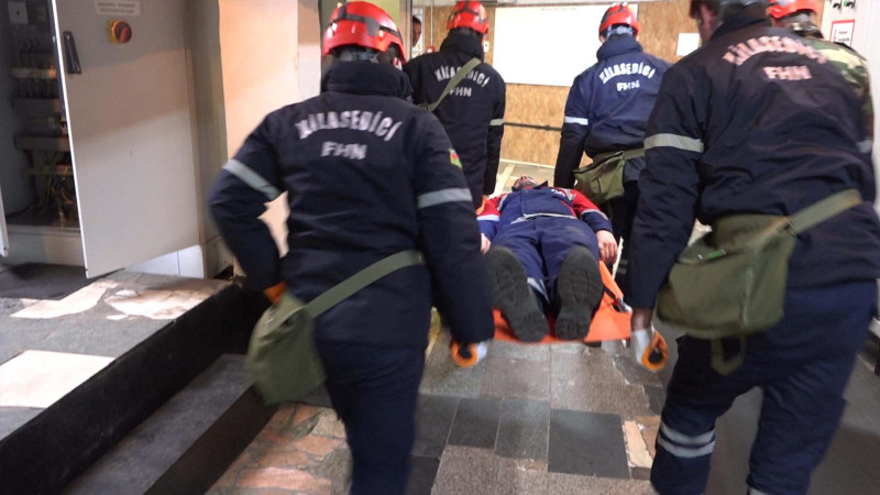 Bakı Metrosunda fövqəladə hadisələrlə bağlı təlim keçirilib