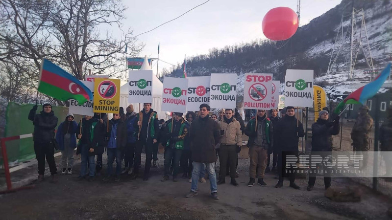 Xankəndi-Laçın yolunda aksiya 36 gündür davam edir