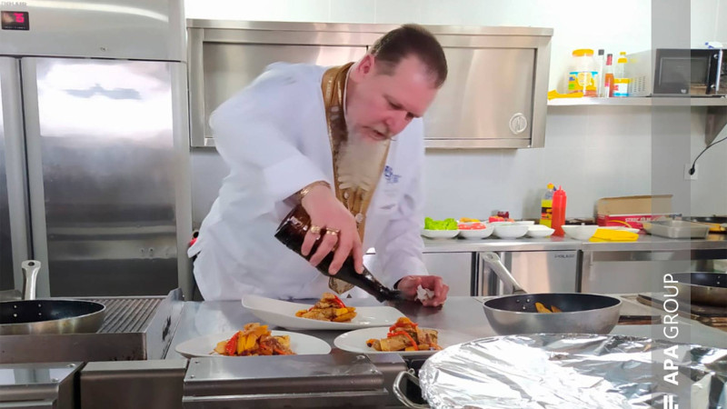 Dünya şöhrətli aşpaz Şuşada “master-klas” keçib