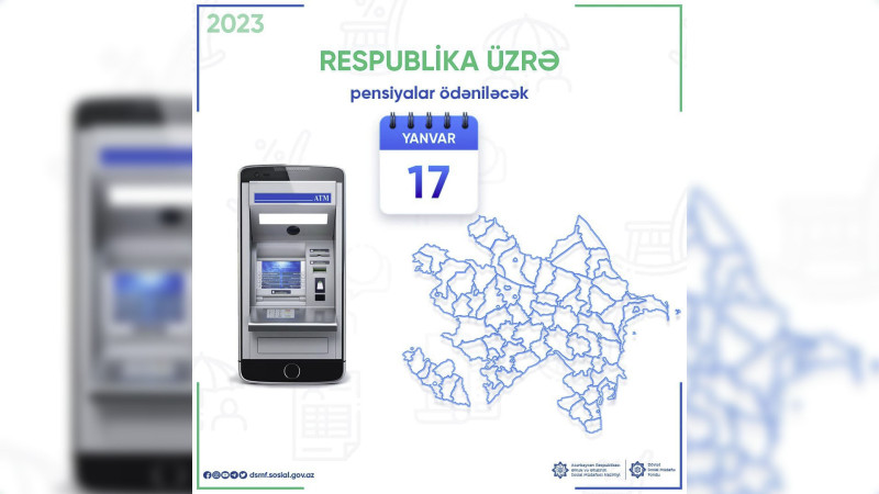 Sabah ölkə üzrə pensiyalar ödəniləcək