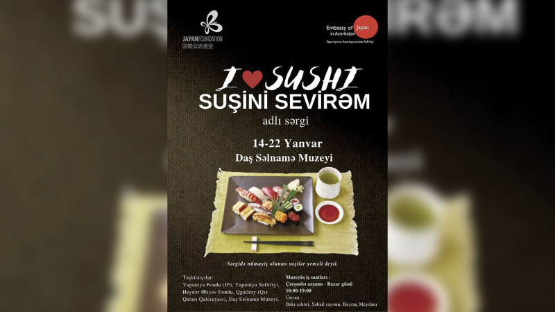 Bakıda suşiyə həsr olunmuş sərgi baş tutacaq