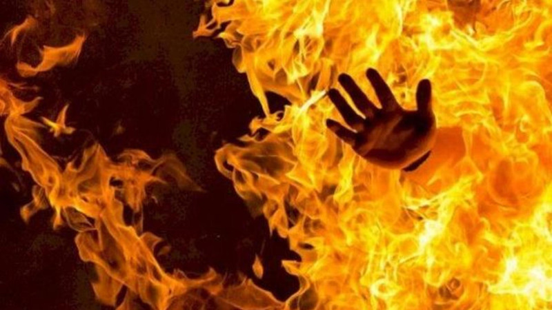 Lənkəranda kişinin üstünə spirallı qızdırıcı aşıb