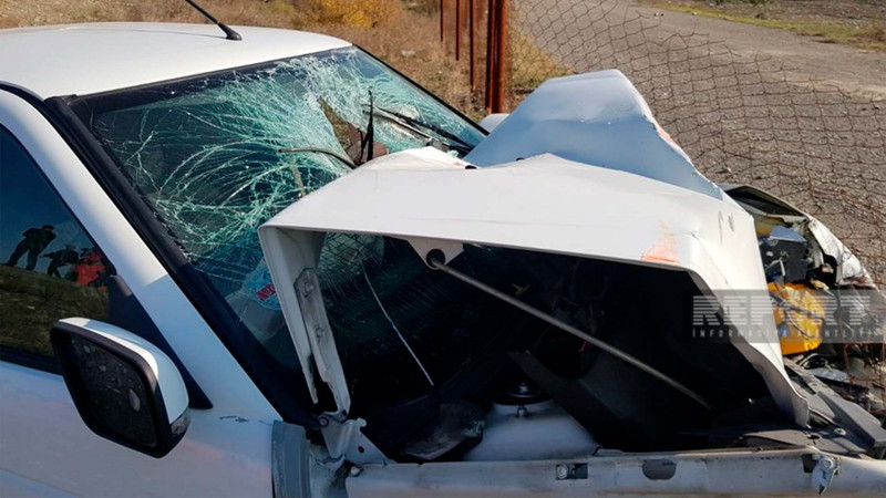 Sabirabadda baş verən yol qəzasında xəsarət alanlar var