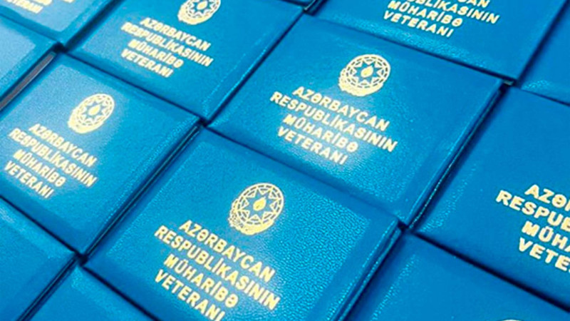 Veteranlıq vəsiqələri mərhələli şəkildə verilir